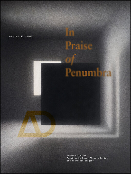 Title details for In Praise of Penumbra by Agostino De Rosa - Available